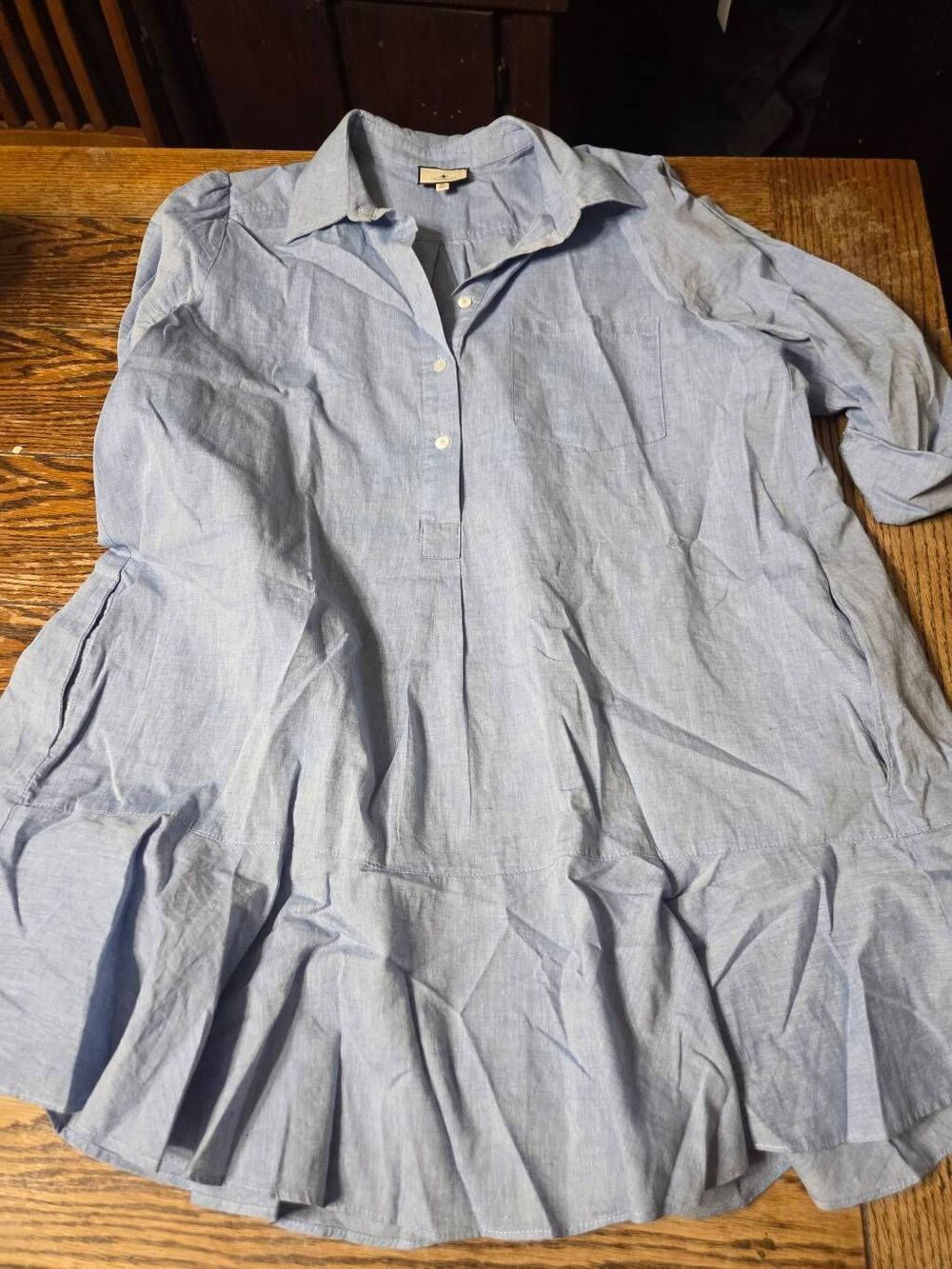 Tuckernuck Chambray Callahan Shirt Dress sz XL - Picture 2 of 5